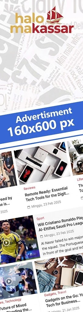 ads floating left