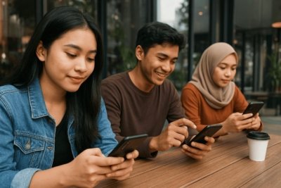 Gen Z Makassar Makin Digital! Online Seharian, Tapi Jadi Motor Ekonomi Kreatif