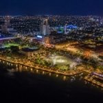 Indahnya gemerlap cahaya di Kota Makasar